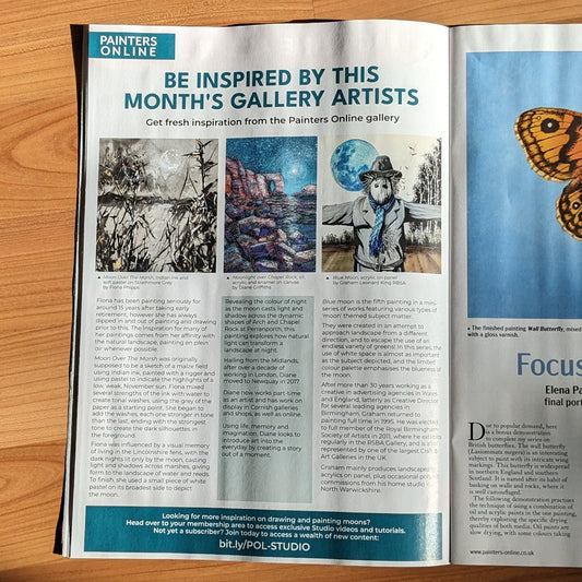 "Leisure Painter" Featured in December 2024 Magazine