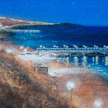 Summer Nights Bournemouth Pier Original Art