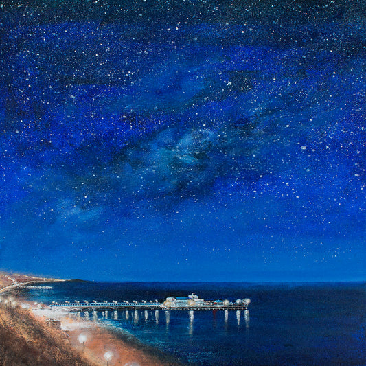 Summer Nights Bournemouth Pier Original Art