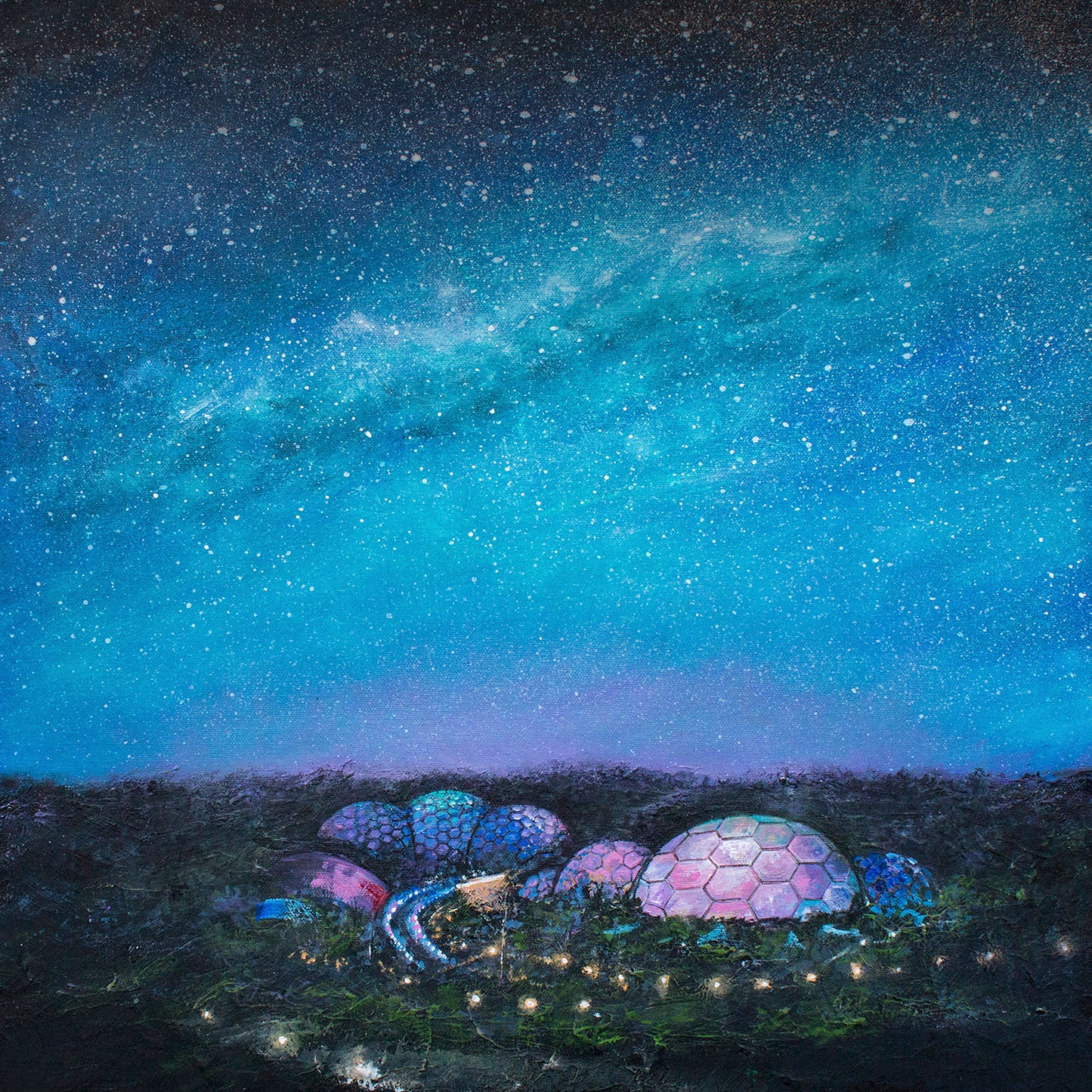 Festival of Light, The Eden Project Greeting Card