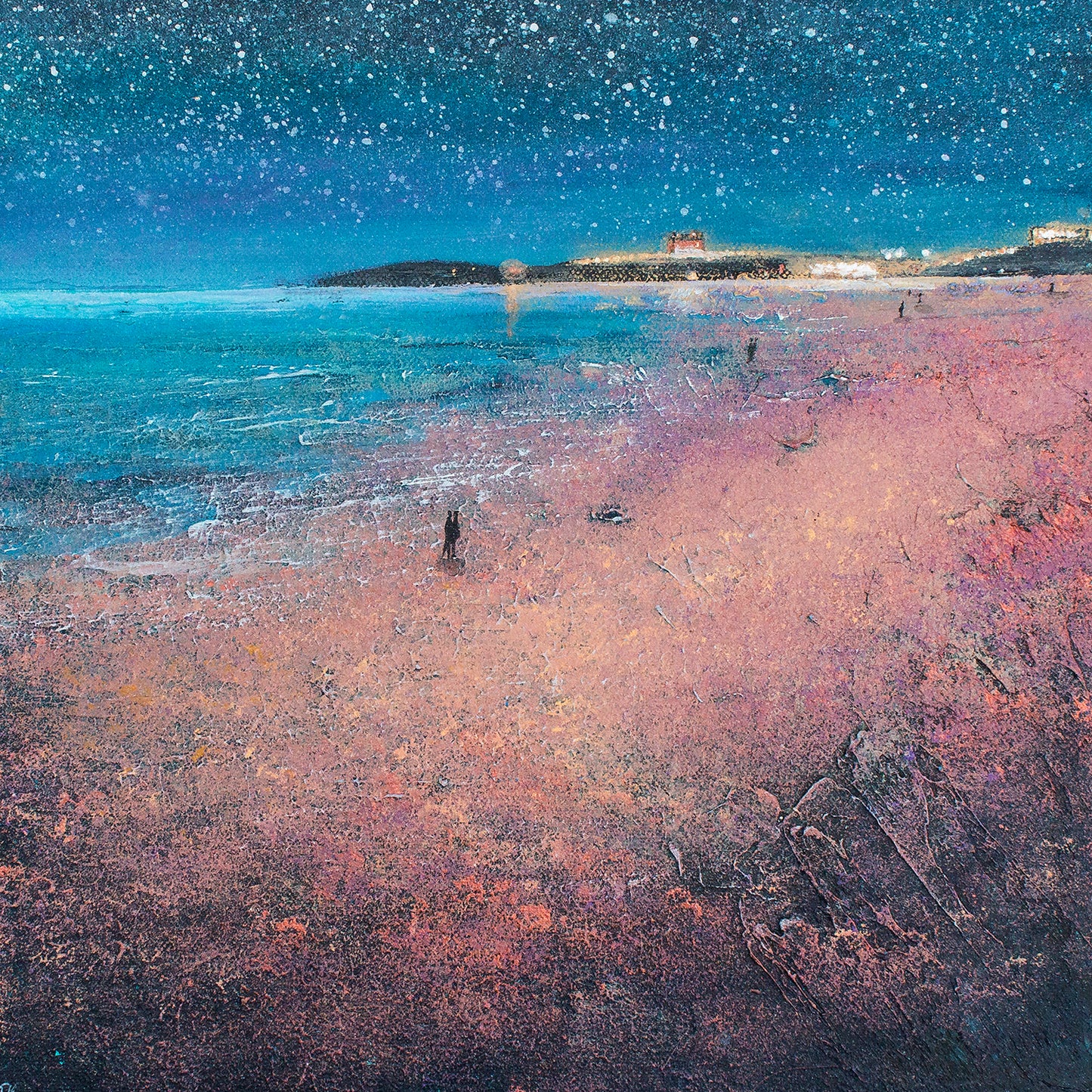 Fistral Evening Paddle Original Art