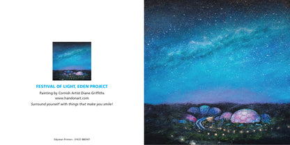 Festival of Light, The Eden Project Greeting Card