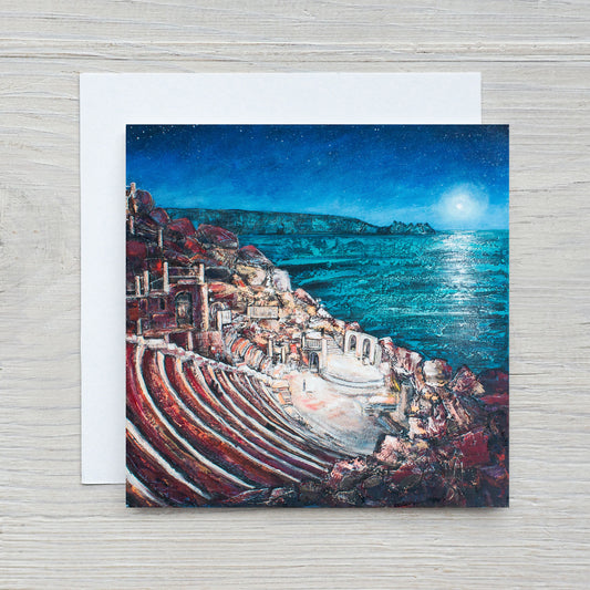 Opening Night, The Minack Theatre Greeting Card