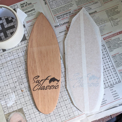 Hand Painted Small Surfboard