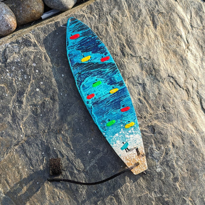 Hand Painted Mini Surfboard