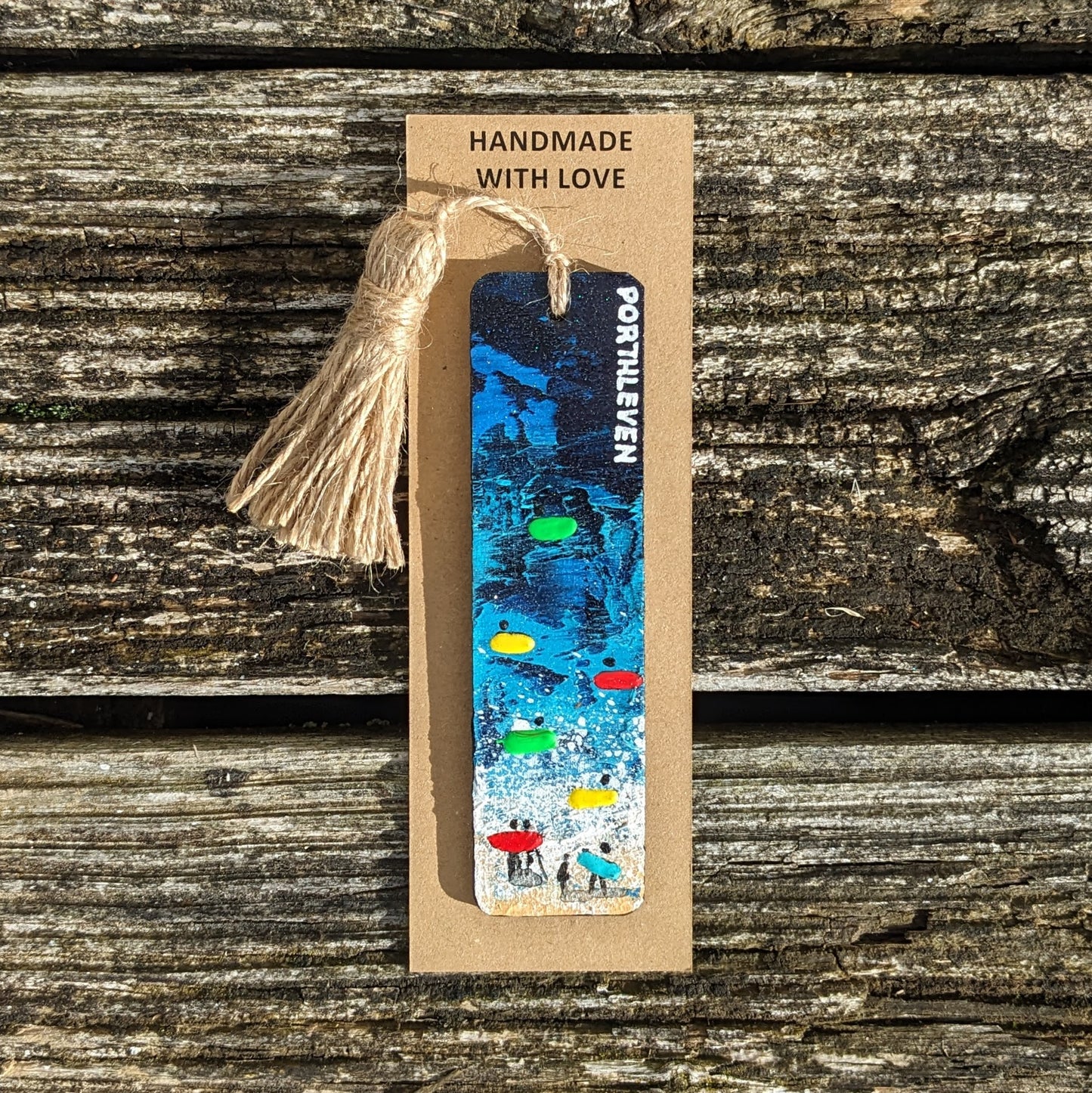 Hand Painted Bookmark - Porthleven