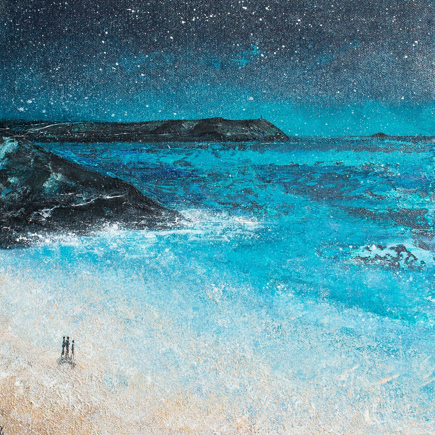 Polzeath Stargazing Original Art