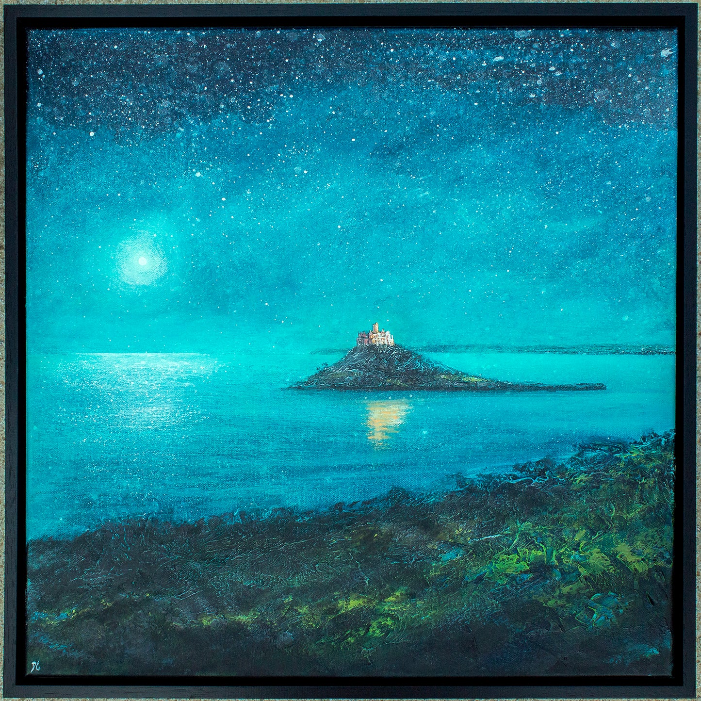 The Moonlit Bay at St Michael's Mount Original Art