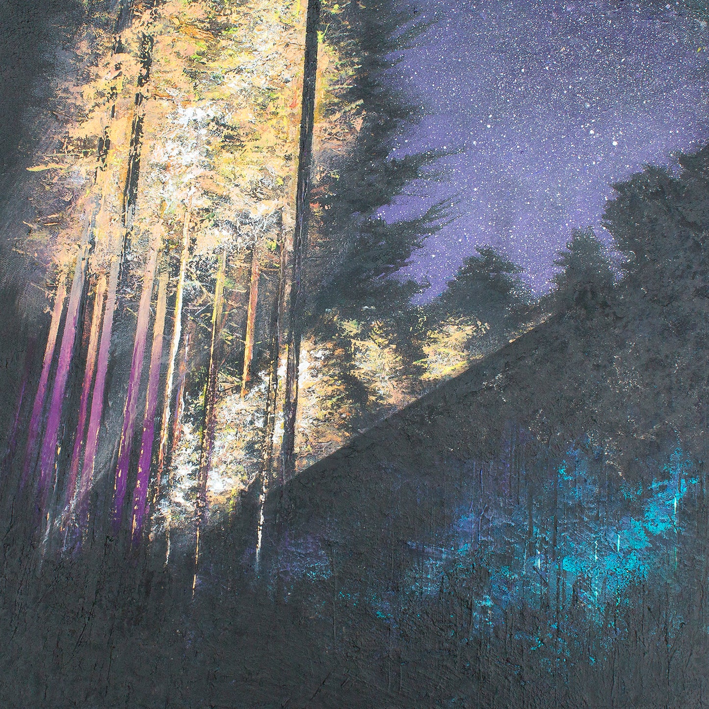 Starry Woodland Original Art