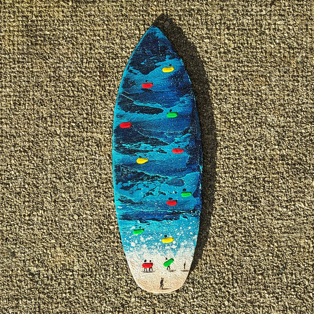 Hand Painted Small Surfboard