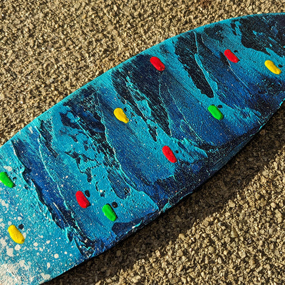 Hand Painted Small Surfboard