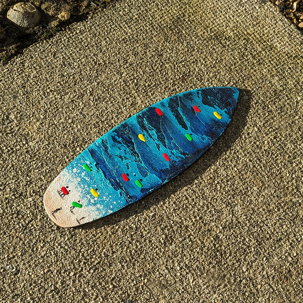 Hand Painted Small Surfboard