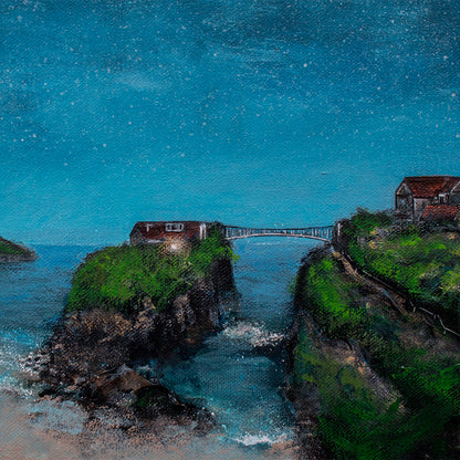 Stargazing from the Beach, Newquay Original Art