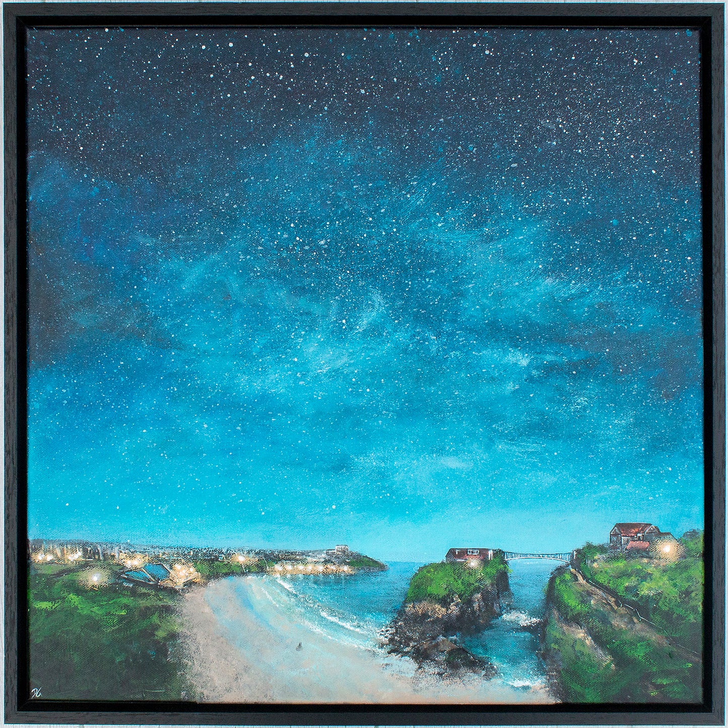 Stargazing from the Beach, Newquay Original Art