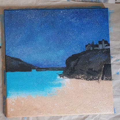 Harbour Nightfall Original Art